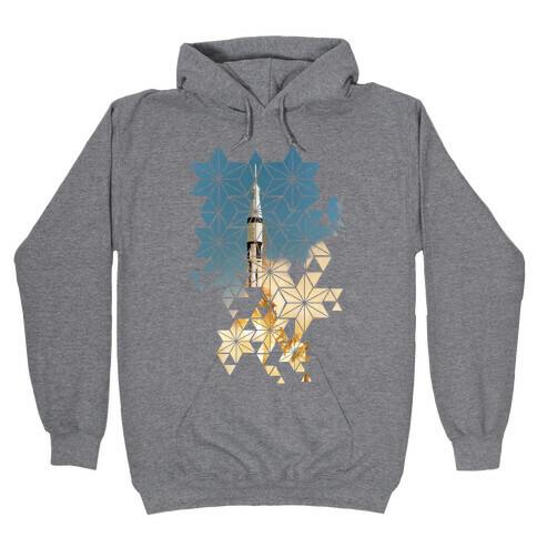 Apollo 7 Lauch Sequence Hooded Sweatshirt