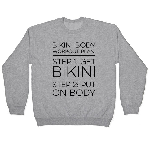 Bikini Body Workout Plan Pullover