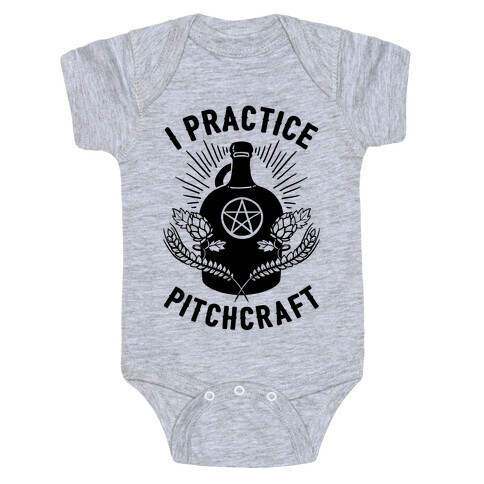 I Practice Pitchcraft Baby One-Piece