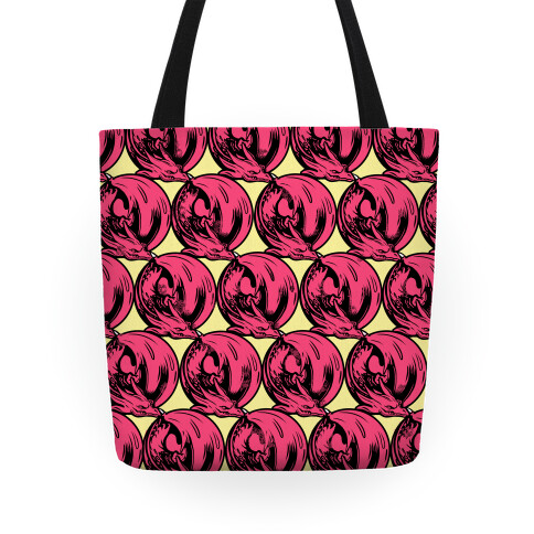 Sleeping Dragon (Red) Tote