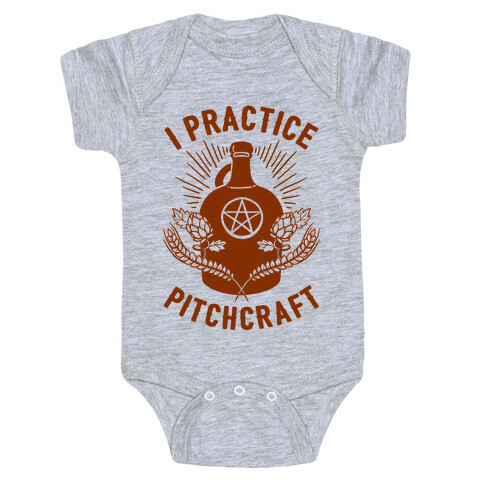 I Practice Pitchcraft Baby One-Piece