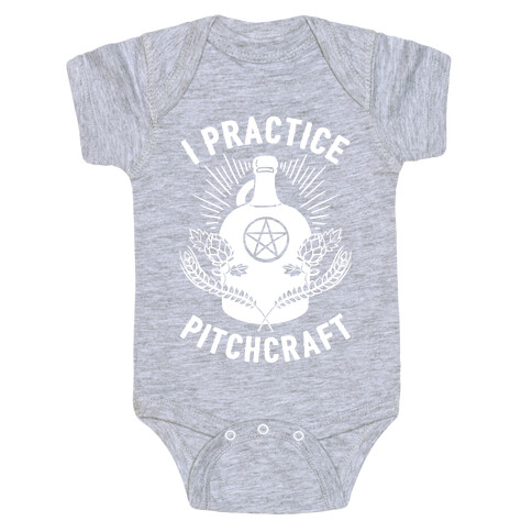 I Practice Pitchcraft Baby One-Piece