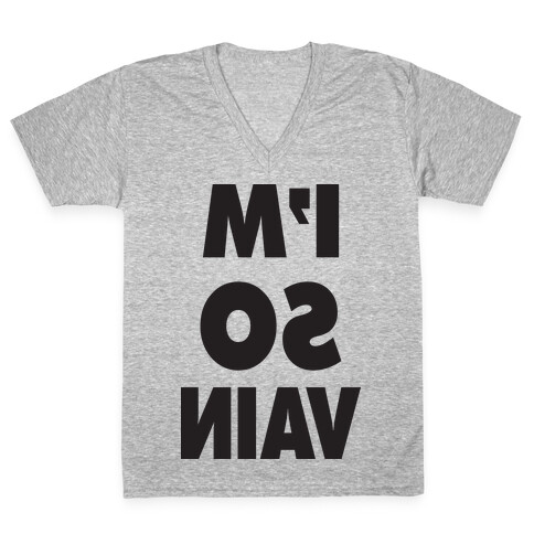 I'm So Vain (Tank) V-Neck Tee Shirt