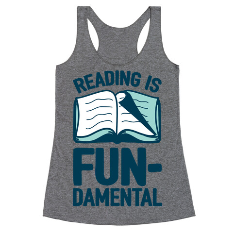 Reading Is Fundamental Racerback Tank Top