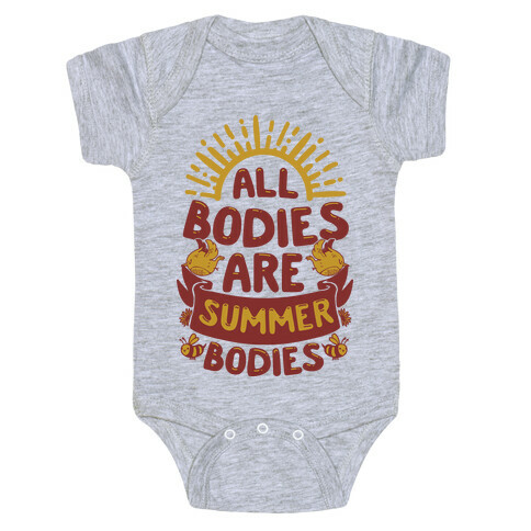 All Bodies Are Summer Bodies Baby One-Piece