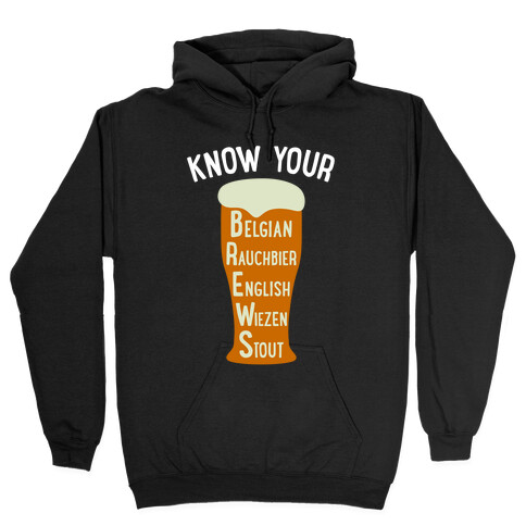 Know Your Brews Hooded Sweatshirt
