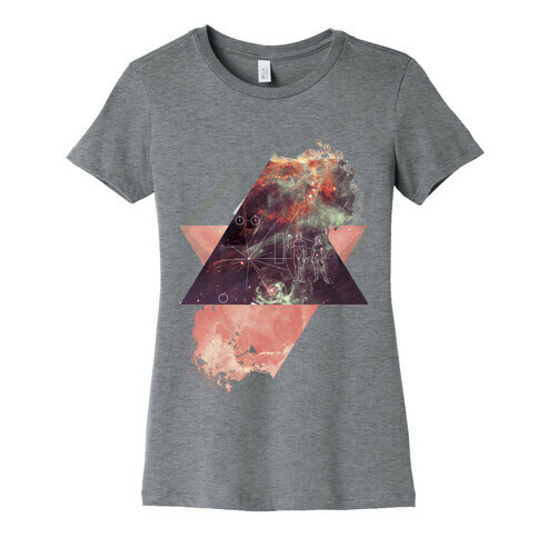 Pioneer Plaque Womens T-Shirt