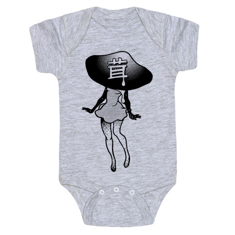 Mushroom Girl Baby One-Piece