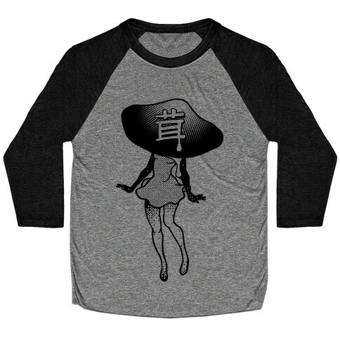 Mushroom Girl Baseball Tee