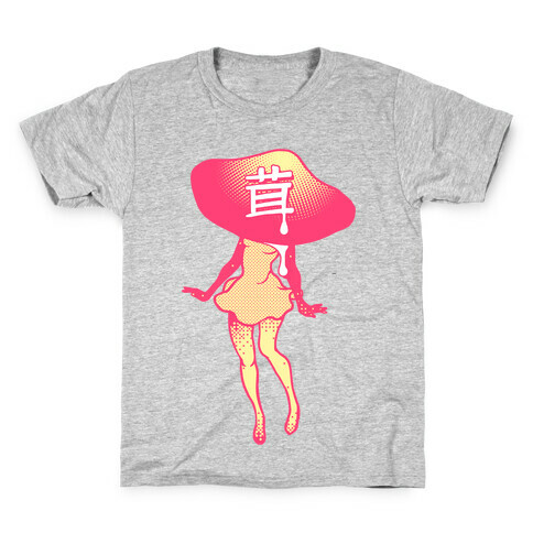 Mushroom Girl Kids T-Shirt