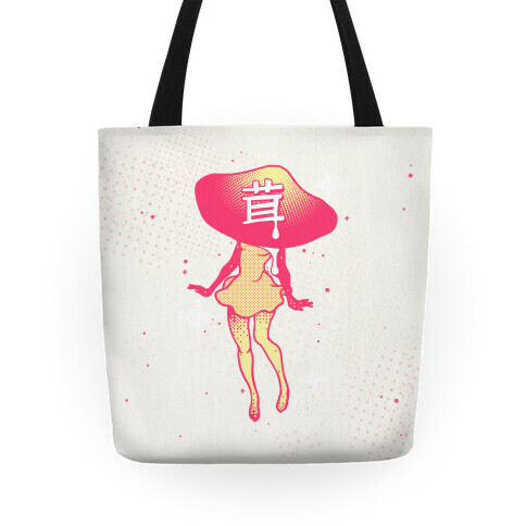 Mushroom Girl Tote