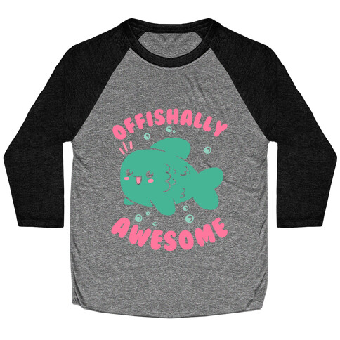 Offishally Awesome Baseball Tee