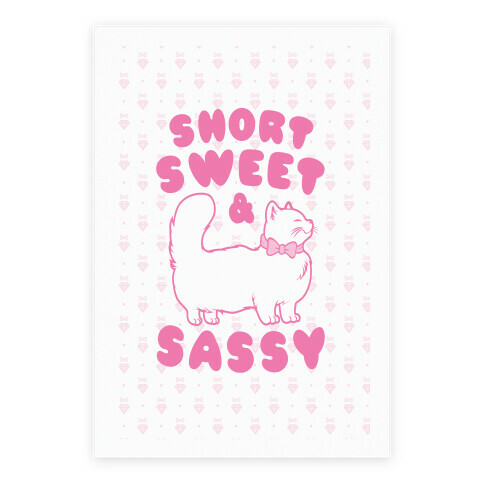 Short Sweet & Sassy Poster