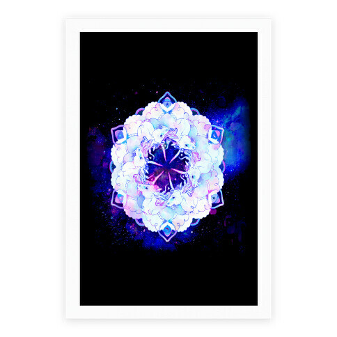 Unicorn Space Ring Poster