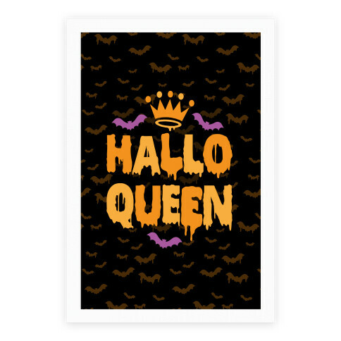 Hallo Queen Poster