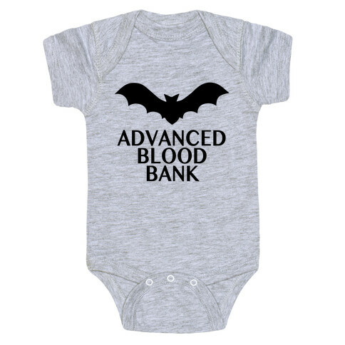 Vampire Advanced Blood Bank Baby One-Piece