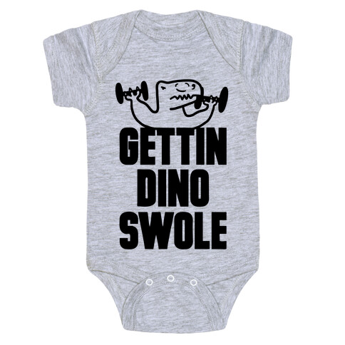 Gettin' Dino Swole Baby One-Piece