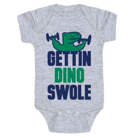 Gettin' Dino Swole Baby One-Piece
