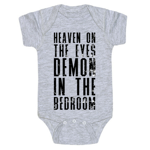 Heaven On The Eyes Demon In The Bedroom Baby One-Piece