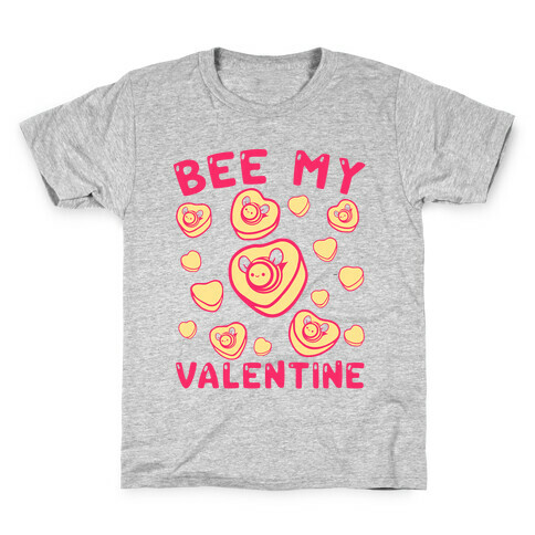 Bee My Valentine Kids T-Shirt