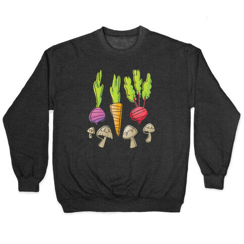 Retro Vegetable Pattern Pullover