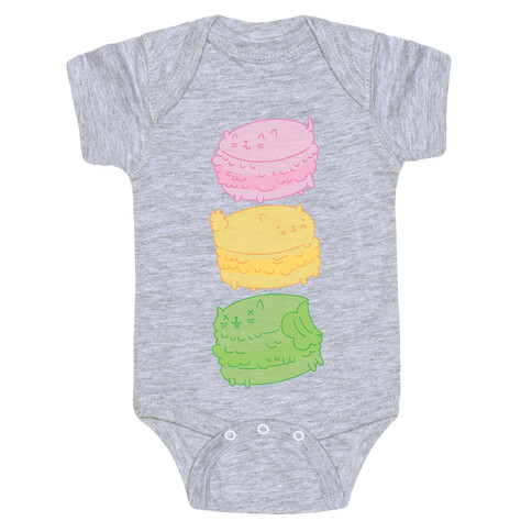 Cat Macarons Baby One-Piece