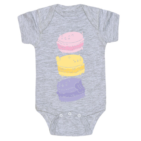 Cat Macarons Baby One-Piece