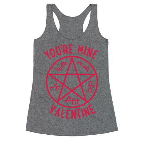 Devil's Trap Supernatural Valentine Racerback Tank Top