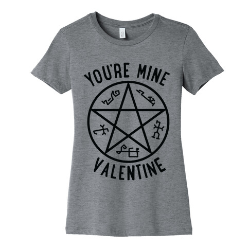 Devil's Trap Supernatural Valentine Womens T-Shirt