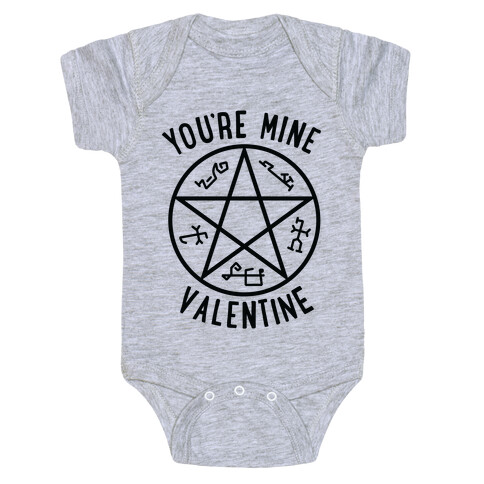 Devil's Trap Supernatural Valentine Baby One-Piece