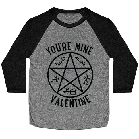 Devil's Trap Supernatural Valentine Baseball Tee