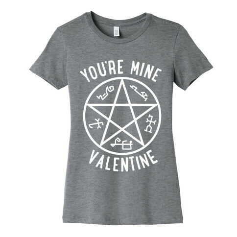 Devil's Trap Supernatural Valentine Womens T-Shirt