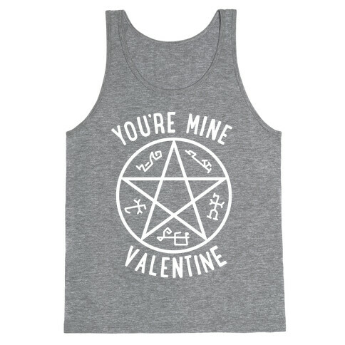 Devil's Trap Supernatural Valentine Tank Top