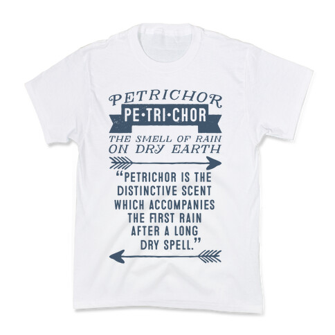 Petrichor Definition Kids T-Shirt