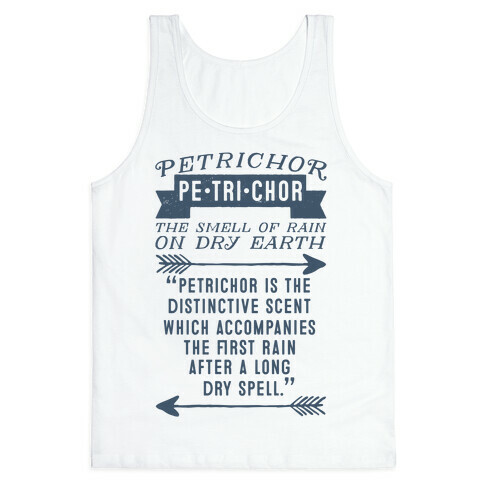 Petrichor Definition Tank Top