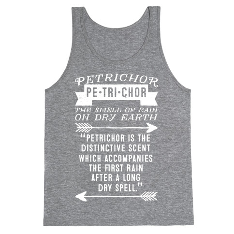 Petrichor Definition Tank Top