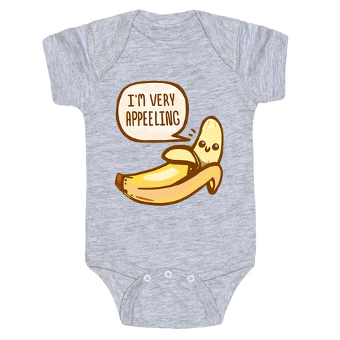 I'm Very Appeeling Baby One-Piece