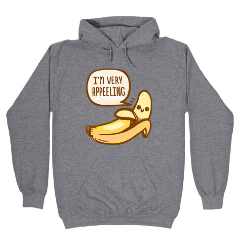 I'm Very Appeeling Hooded Sweatshirt