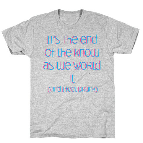 End of the Know (dark) T-Shirt