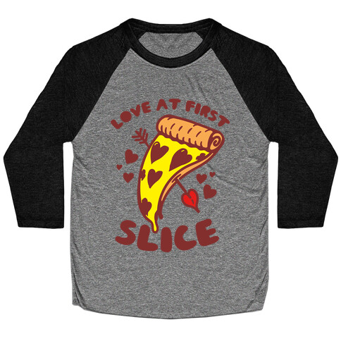 Love At First Slice Baseball Tee