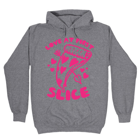 Love At First Slice Hooded Sweatshirt