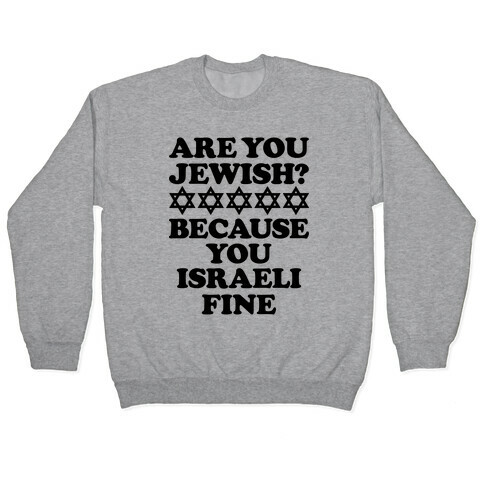 You Israeli Fine Pullover