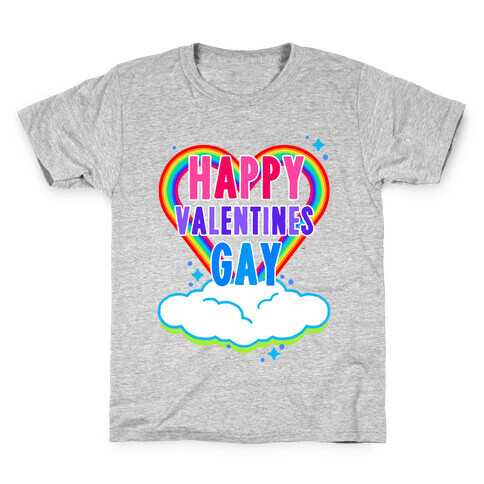 Happy Valentines Gay Kids T-Shirt