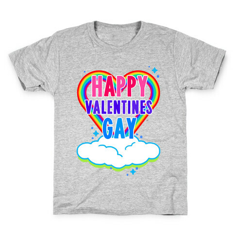 Happy Valentines Gay Kids T-Shirt