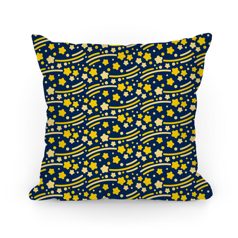 Shooting Stars Pattern Pillow