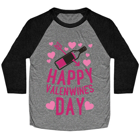 Happy Valenwine's Day Baseball Tee