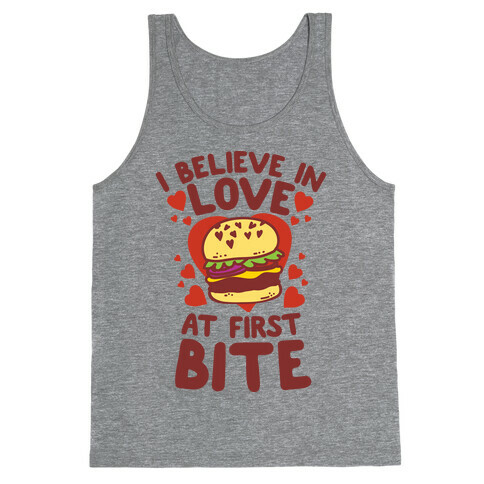 I Believe in Love at First Bite Tank Top
