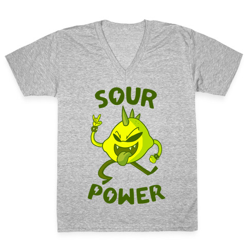 Sour Power V-Neck Tee Shirt