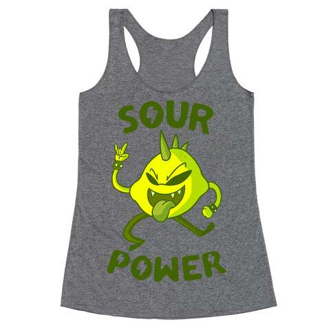 Sour Power Racerback Tank Top