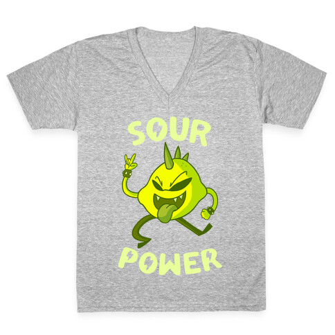 Sour Power V-Neck Tee Shirt